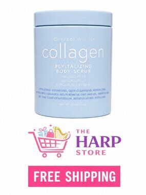 Clinical Works Collagen Revitalizing Body Scrub – 23.6 oz / 670g